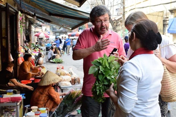 Hanoi market tour