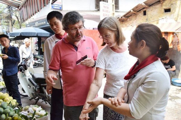Hanoi market tour